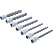 Machine Mart 7 Piece 3/8" Drive Extra Long Torx Bit Socket Set