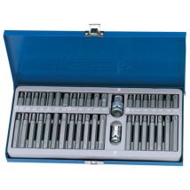Machine Mart Xtra Draper 40 Piece Tx-Star Hexagon and XZN Mechanics Bit Set