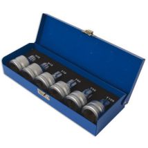 Machine Mart Xtra Laser 3815 Spline/Star (tamperproof) Bit Set 3/4" Drive