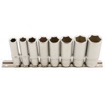 Laser 2694 3/8" Drive 8 Piece AF Deep Socket Set