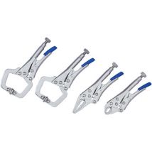 Blue Spot Tools Blue Spot 4 Piece Mini Locking Plier Set