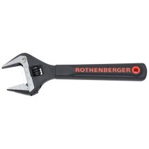 Rothenberger Rothenberger Adjustable Wrench Wide Jaw 8" with Soft Jaw Protector