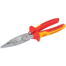 Knipex Knipex 200mm Fully Insulated Universal Installation Pliers