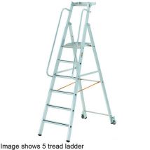 Zarges Zarges Mobile Masterstep 4 Tread with Handrails