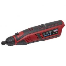 Sealey CP 12Volt Sealey CP1207 49 piece 12V Li-ion Cordless Multipurpose Rotary Tool & Engraver Kit (Bare Unit)