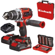 Einhell Power X-Change Einhell Power X-Change TP-CD 18/60 Li-iBL Impact Drill with 2 x 2Ah Batteries, Charger & Case