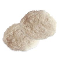 National Abrasives Polishing Bonnet - hook & loop - 100% Merino Wool 150mm (6")