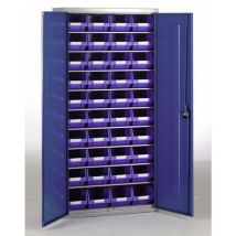 Barton Topstore Container Cabinet with 40 x TC3 Blue Containers