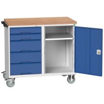 Bott Bott Verso Mobile Maintenance Trolley 1050x550x980mm
