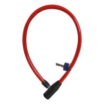 Oxford Oxford OF226 Hoop4 Cable Lock 4mm x 600mm Red
