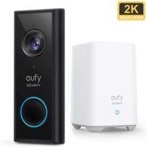 Eufy  Eufy Video Doorbell 2K (Battery-Powered) with HomeBase 2