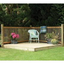 Forest Forest 130x249x244cm Patio Deck Kit