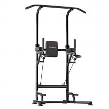 Multifunktionale Power Tower Dip Station Klimmzugstange mit verstellbarer Höhe