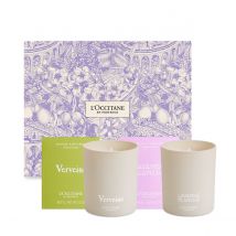 L'Occitane - Duftkerzen-Duo Verbene & White Lavender