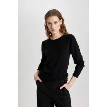 Damen Regular Fit Strickpullover