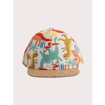 Casquette ivoire imprimé dinosaure garçon - 3 Ans/5 Ans - Du Pareil Au Même