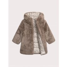 Manteau réversible taupe - 6 Ans - Du Pareil Au Même