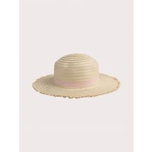 Chapeau De Paille À Nœud Pour - Fille - Du Pareil Au Même