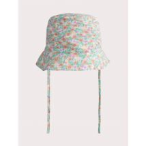 Chapeau Imprimé Fleuri Réversible Pour pour Bébé - Fille - Du Pareil Au Même