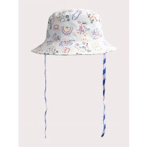 Bob Réversible Imprimé Voiture Pour pour Bébé - Garçon - Du Pareil Au Même