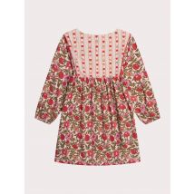 Robe Bohème Manches Longues Bi-imprimé - 10 ans - Fille - Du Pareil Au Même