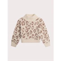 Pull Tricoté En Jacquard À Motif Tacheté - 12 ans - Fille - Du Pareil Au Même