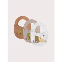 Lot De 3 Bavoirs Motif Fantaisie - Taille Unique Mixte - Du Pareil Au Même