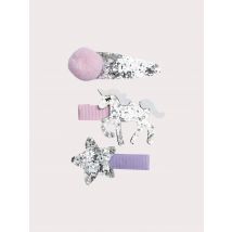 Lot De 3 Barrettes Étoile, Pompon Et Licorne Pour - Fille - Du Pareil Au Même