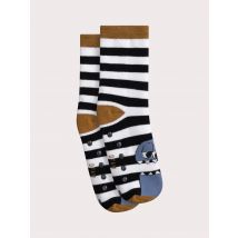 Chaussettes Chaudes & Antidérantes Rayées Pour - Garçon - Du Pareil Au Même