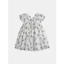 Robe Écrue Imprimé Floral Pour - Fille - Du Pareil Au Même