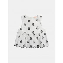 Blouse Écrue À Imprimé Fleurs Pour - Fille - Du Pareil Au Même