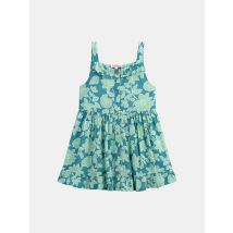 Robe Bleue Imprimé Floral Pour - Fille - Du Pareil Au Même