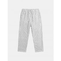 Pantalon Écru À Rayures Pour - Garçon - Du Pareil Au Même