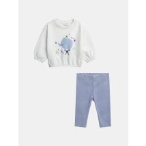 Ensemble Naissance Sweat Et Legging Rayé - 3 mois - Garçon - Du Pareil Au Même