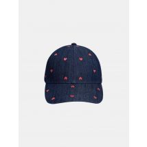 Casquette En Denim Avec Coeurs Pour - Fille - Du Pareil Au Même