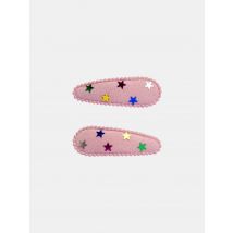 Lot De 2 Barrettes Rose Étoiles Pour - Fille - Du Pareil Au Même
