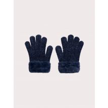 Guanti Blu In Maglia Per Ragazze - 3 Anni/5 Anni - Du Pareil Au Même