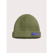 Berretto Kaki A Coste Per Ragazzo - 10 Anni/14 Anni - Du Pareil Au Même