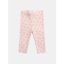 Leggings Rosa Stampati Con Fiori Per Bambine - 3 Mese/6 Mese - Du Pareil Au Même