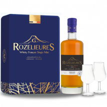 G. Rozelieures - Whisky Français - Coffret 2 verres Rozelieures Collection Origine 2021 - 70 cl - 40°