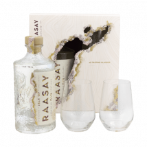 Coffret gin Isle Of Raasay 2 verres