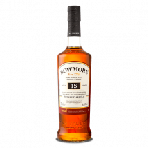 Whisky tourbé Bowmore 15 ans