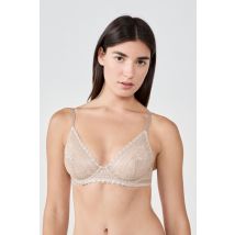 Sujetador brillante sin relleno - PANAMA - 95D - ble - Mujer - Etam