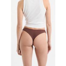 Zestaw 3 tang z bawełny - S - creme - Etam