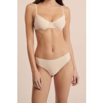 Etam - Bedrukte microvezel high legs-tanga - PURE FIT - M - Lin - femme