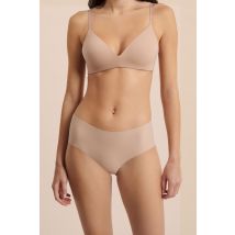 Braga culotte de microfibra - PURE FIT - S - Sable - Mujer - Etam