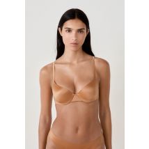 Biustonosz Nr 4 - Lekkie wypełnienie- PURE GLOW - 75C - cannelle - Etam