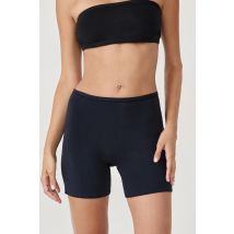 Szorty rowerowe z elastycznej bawełny - XL - black - Etam
