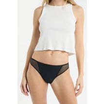 Stringi menstruacyjne - Lekkie krwawienie - S - black - Etam