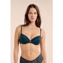 Biustonosz nr 4 - Lekkie wypełnienie - 80C - indigo fonce - Etam